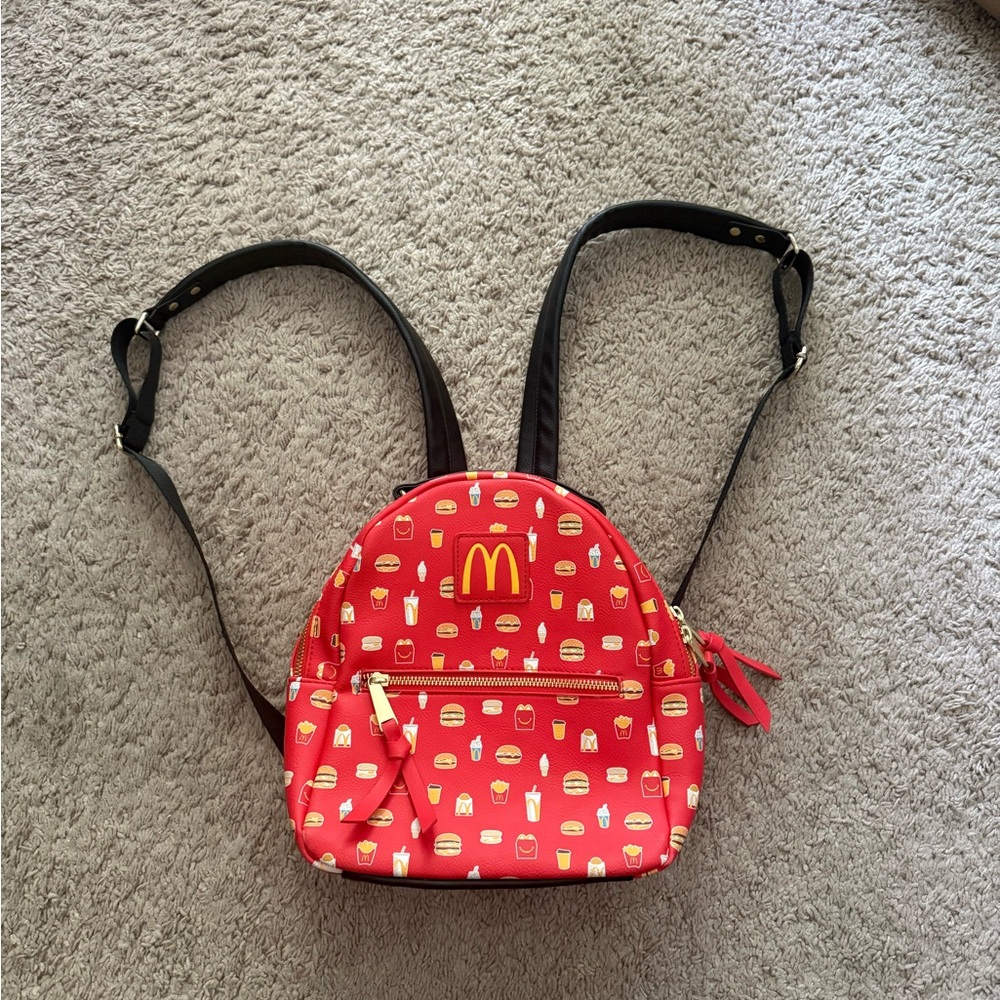 McDonald's Loungefly Mini Backpack
